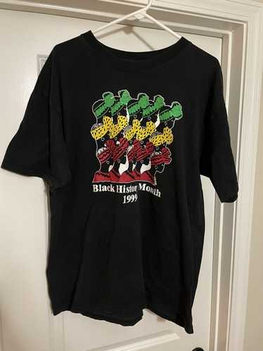 Vintage Vintage 1999 Black History Month T-Shirt - image 1