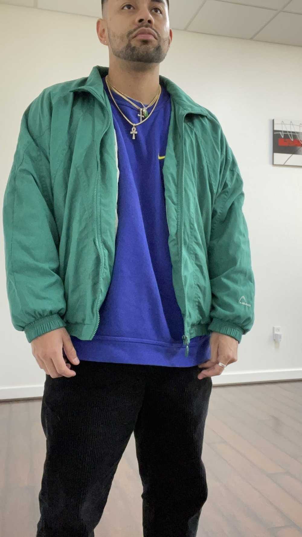 Bomber Jacket × Streetwear × Vintage Vintage gree… - image 5