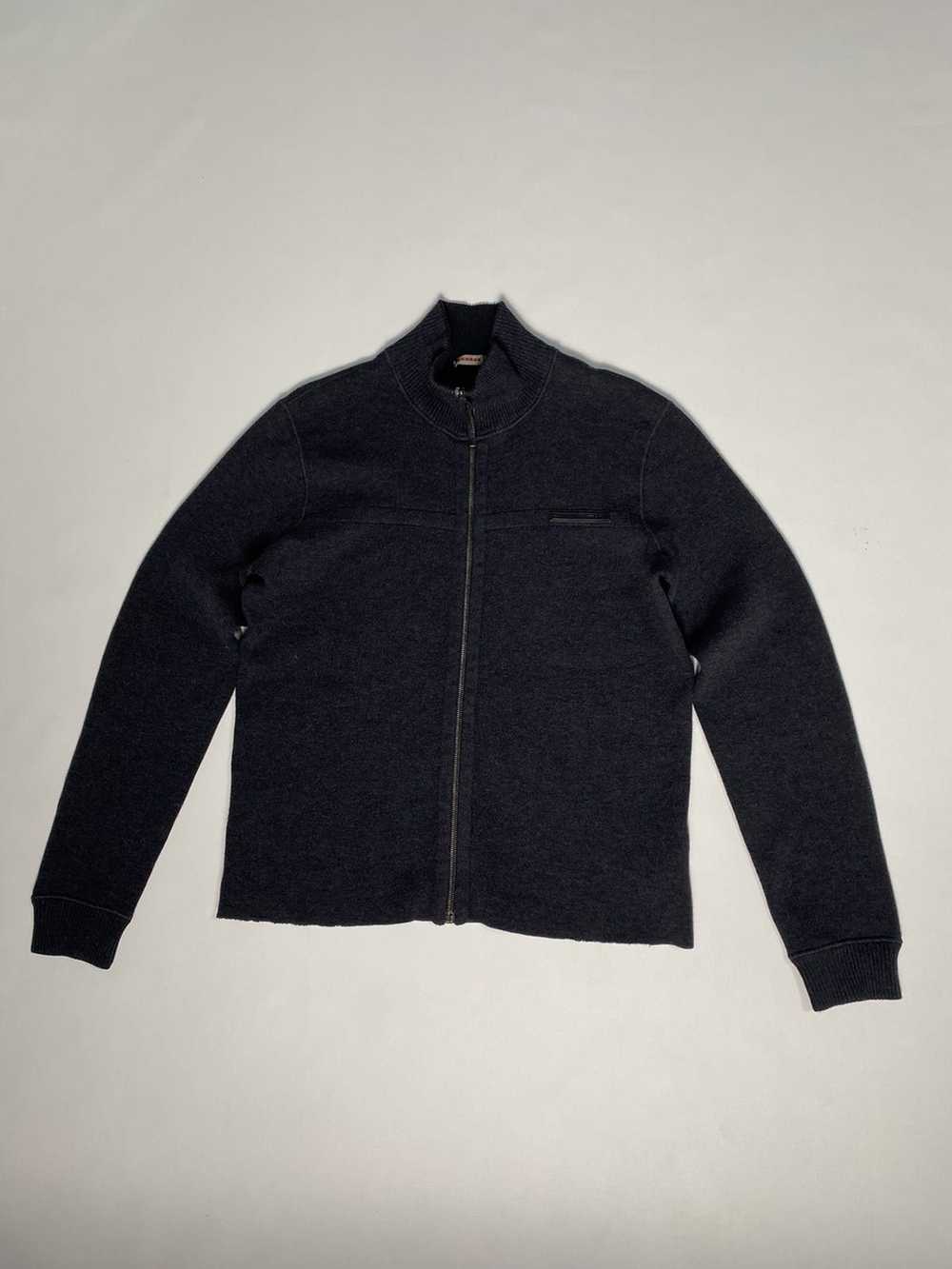 Prada 🔥Prada Virgin Wool Zip Sweatshirt/Prada Bl… - image 2