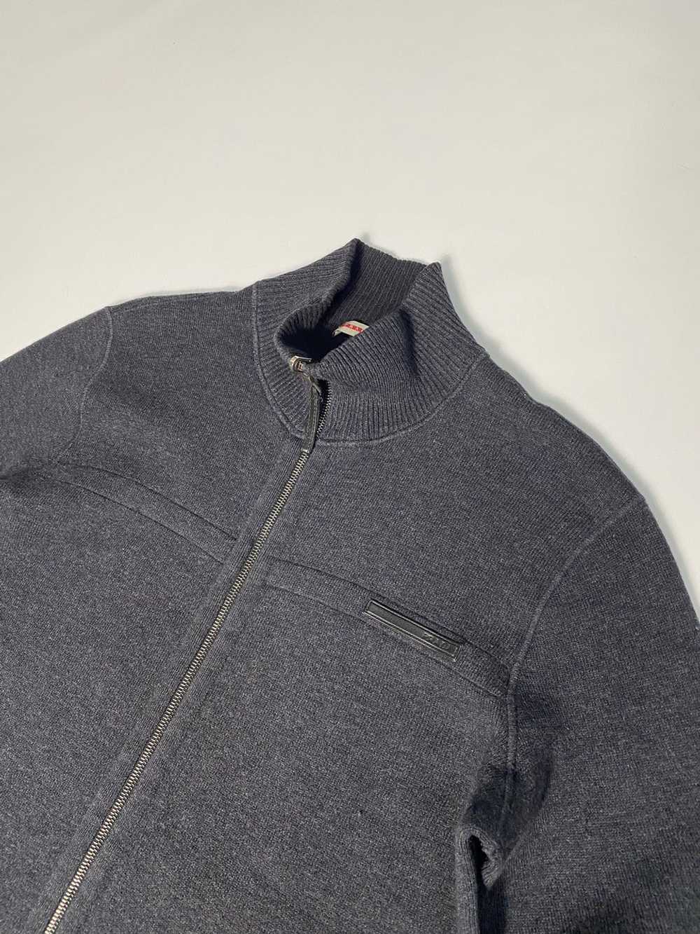 Prada 🔥Prada Virgin Wool Zip Sweatshirt/Prada Bl… - image 4