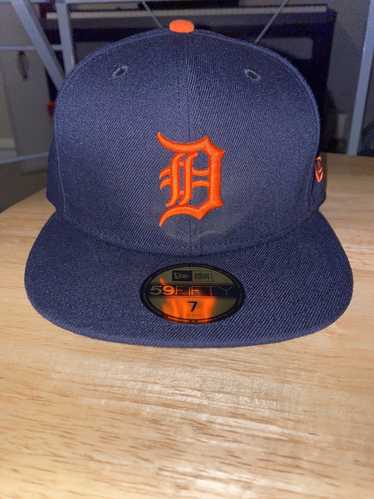 Detroit Tigers ￼New Era Black White 59Fifty MLB Fitted Hat Size 7 3/4 -  beyond exchange