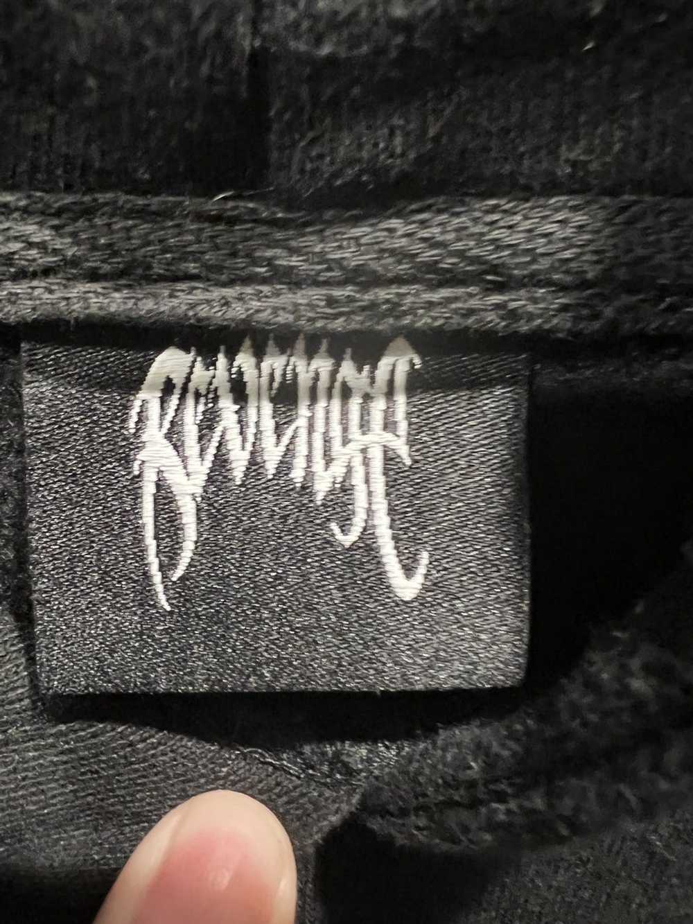 Revenge Revenge ARCH SMOKING HOODIE BLACK L - image 4