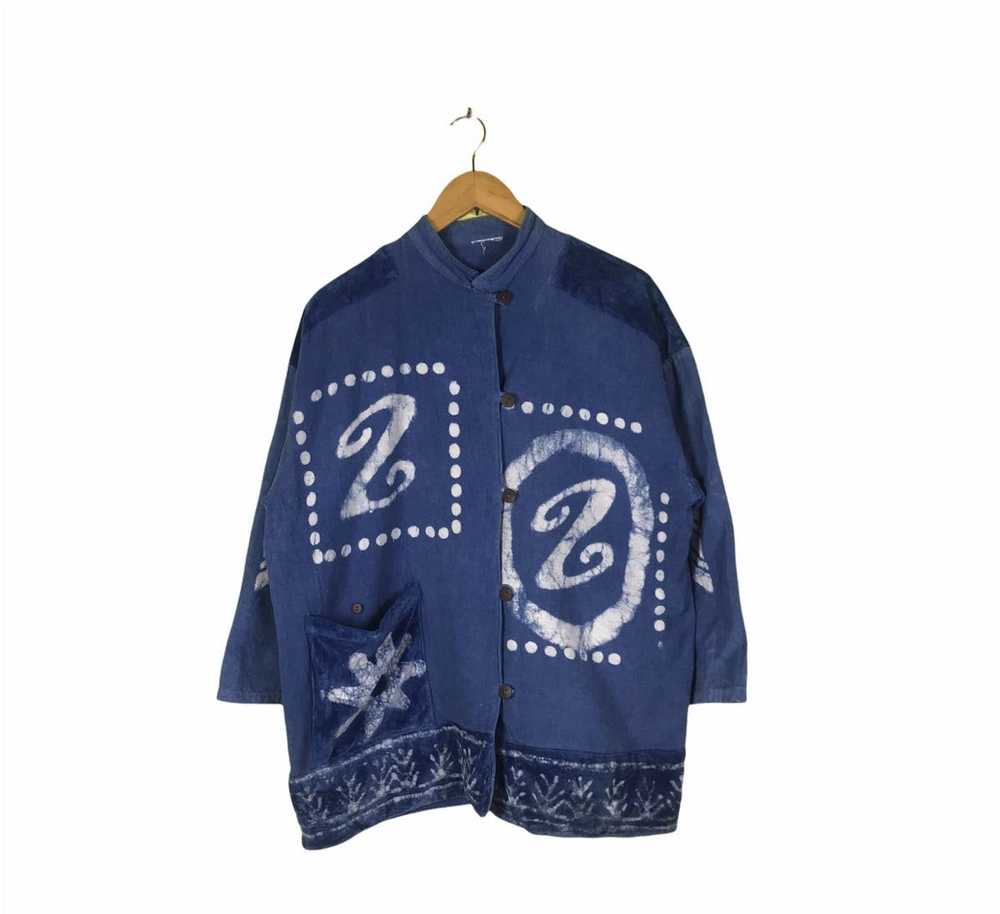 Japanese Brand Kendo Indigo Dyed Noragi Samurai J… - image 1
