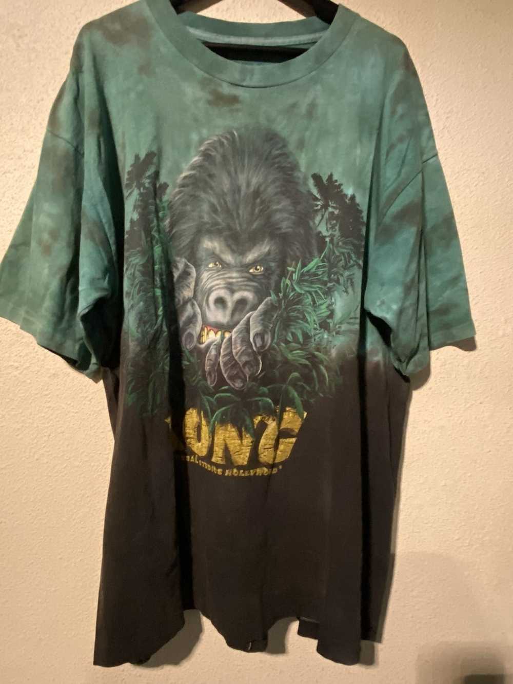 Vintage Vintage KING KONG movie tee jurassic park… - image 1