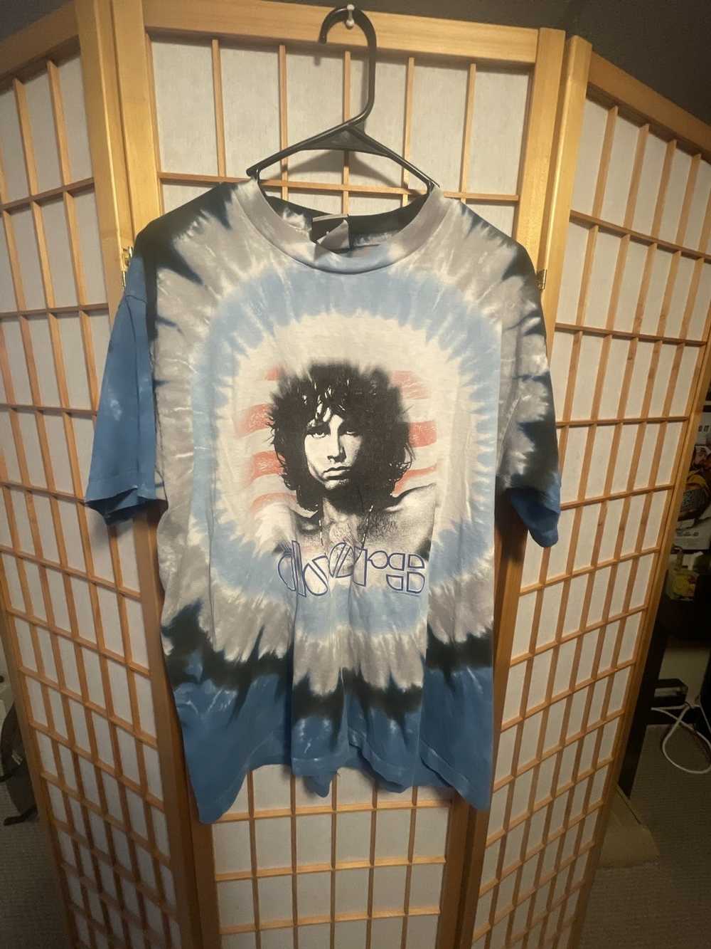 Vintage Ian Bohorquez Liquid Blue 1994 T-shirt Rosé Black Pink