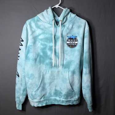 Maui And Sons Tie Dye Maui and Sons Hoodie Size Sm