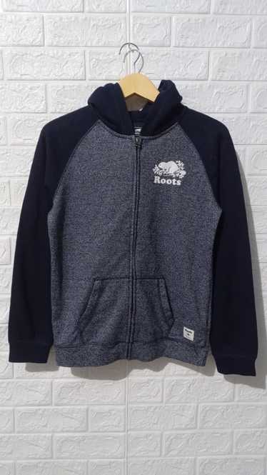 Roots × Vintage Roots kids ORIGINAL Full zip Hoodi