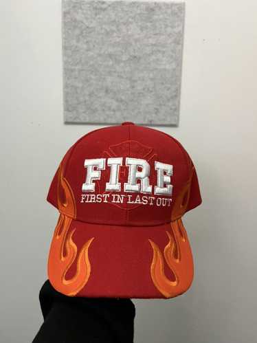 Vintage Fire Dept. Hat