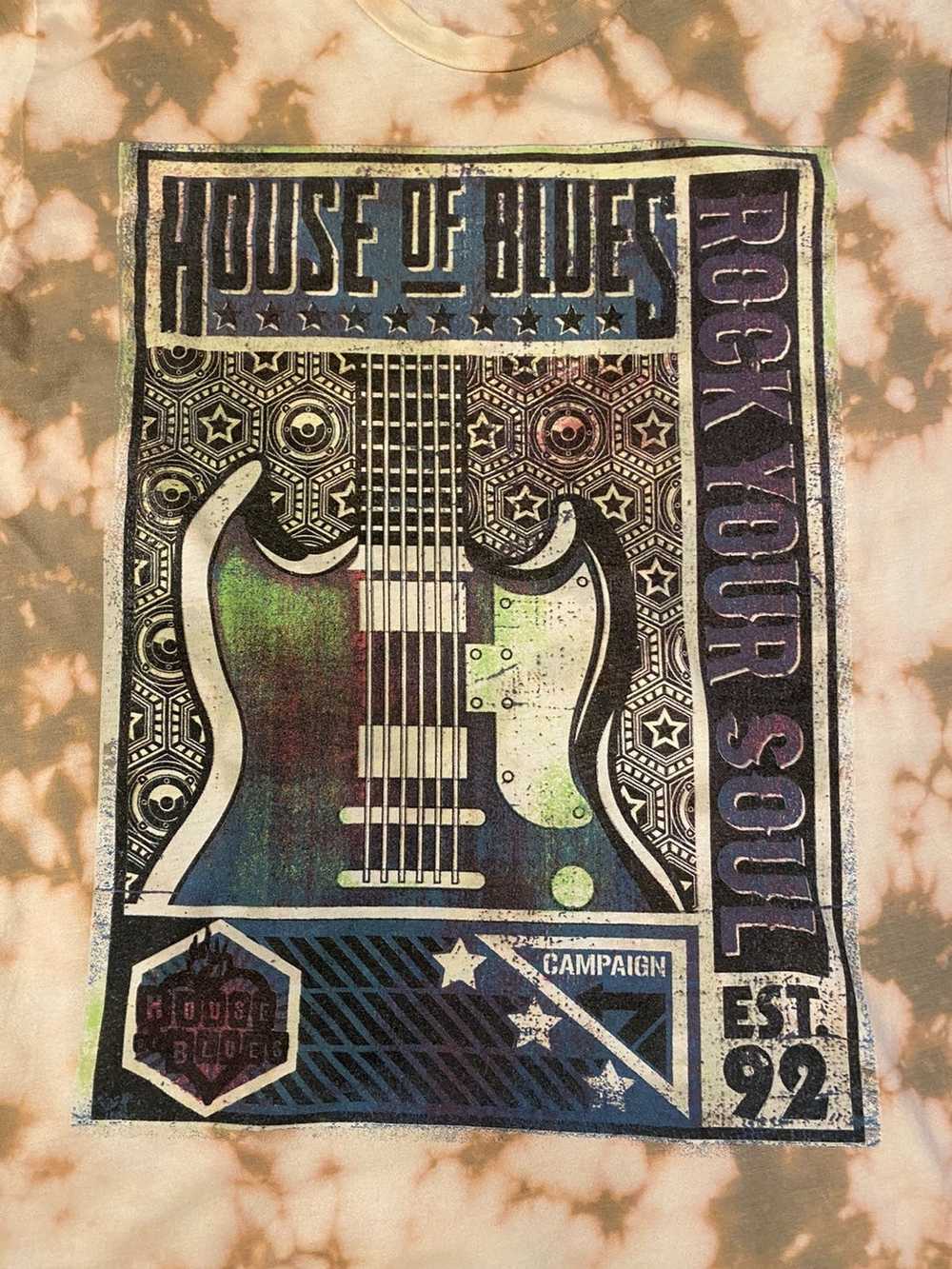 Band Tees × Streetwear × Vintage House of Blues A… - image 4
