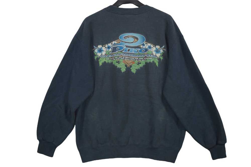 Hawaiian Shirt × Vintage Rare!! Sweatshirt Hawaii… - image 5