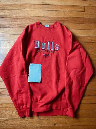 Vintage Chicago Bulls Big Logo American Basketball fashion Team National Basketball Association M size Hoodies