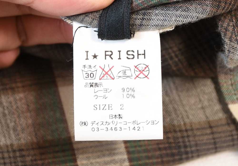 Japanese Brand < I★RISH > Western shirt MADE IN J… - image 7