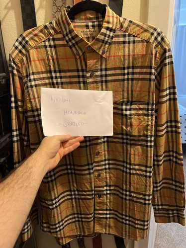 Burberry Burberry Check Button Down