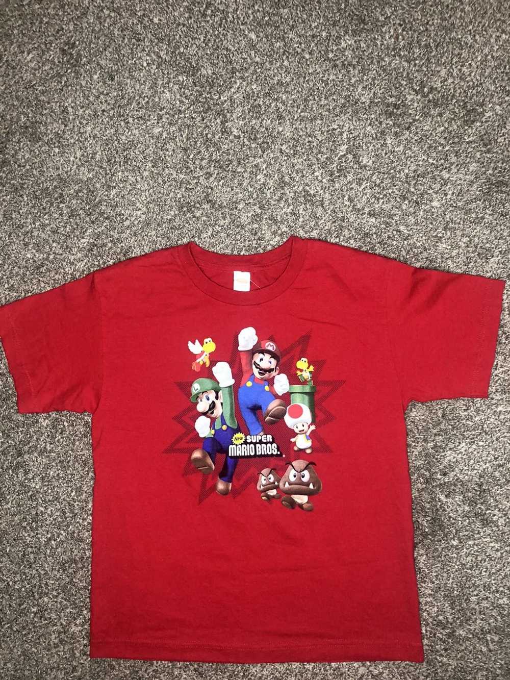 Nintendo Vintage 2008 New Super Mario Bros Tee Gem