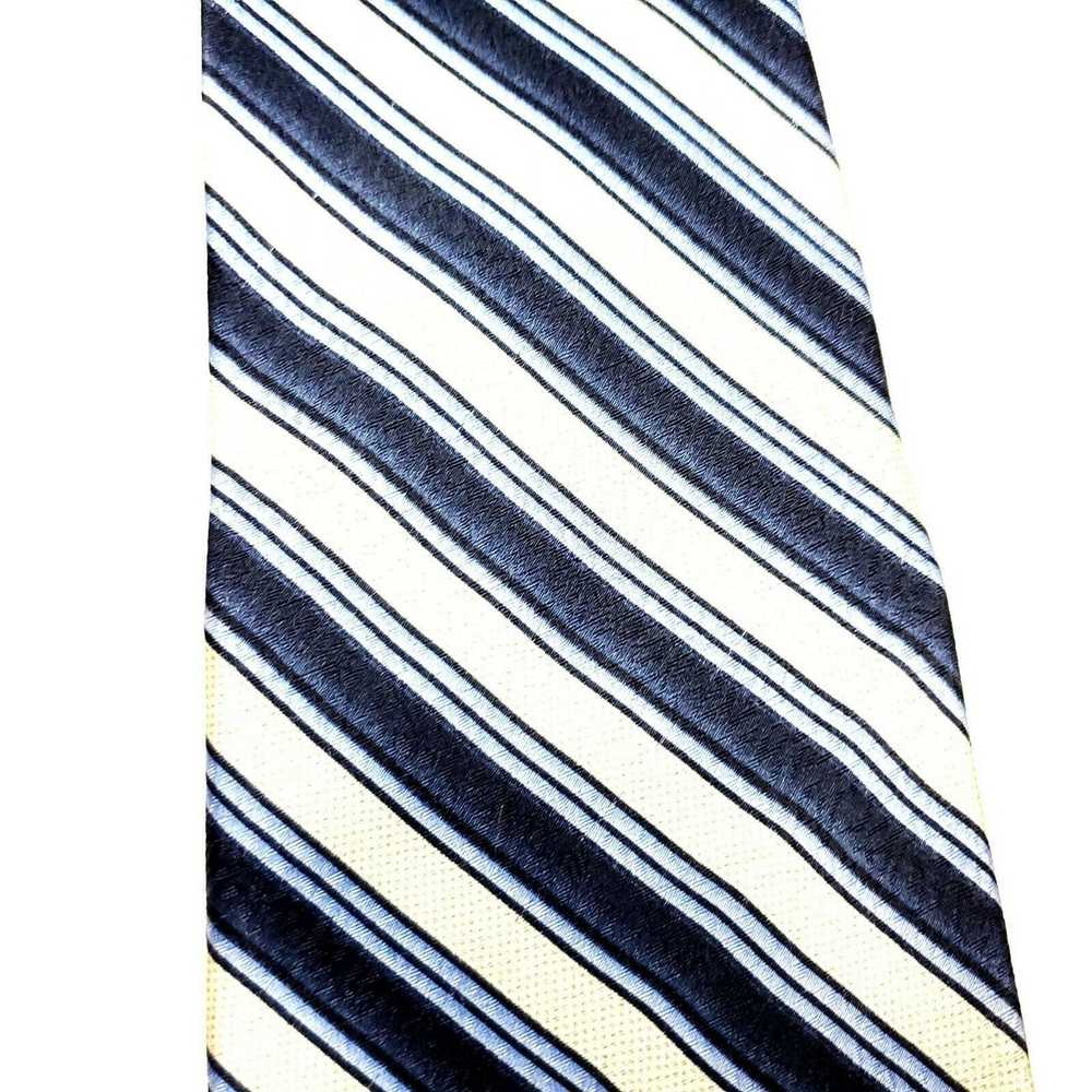 Pierre Cardin Pierre Cardin Silk Tie Print White … - image 2