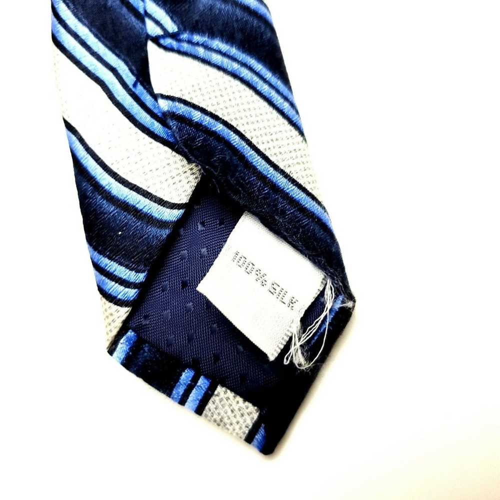 Pierre Cardin Pierre Cardin Silk Tie Print White … - image 4