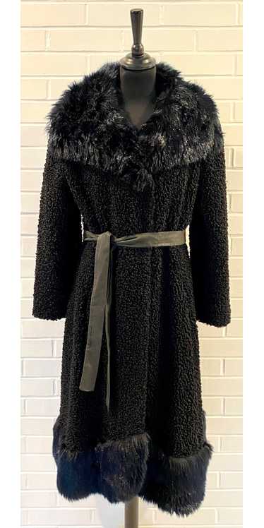 Late 40s/ Early 50s Lenari Designed Faux Fur Coat - image 1