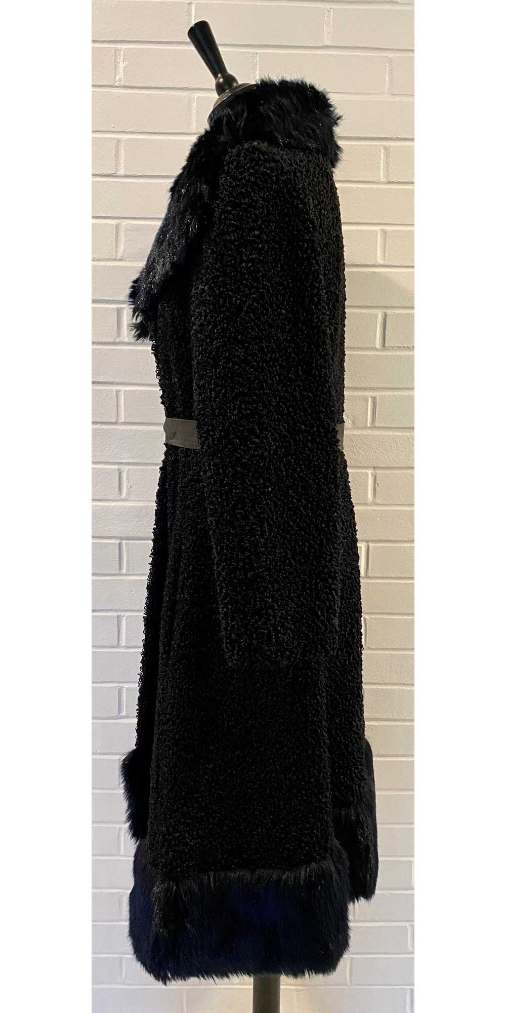 Late 40s/ Early 50s Lenari Designed Faux Fur Coat - image 2