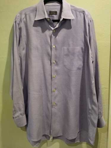 Other Mirto Button Front Mini Check Long Sleeve Sh