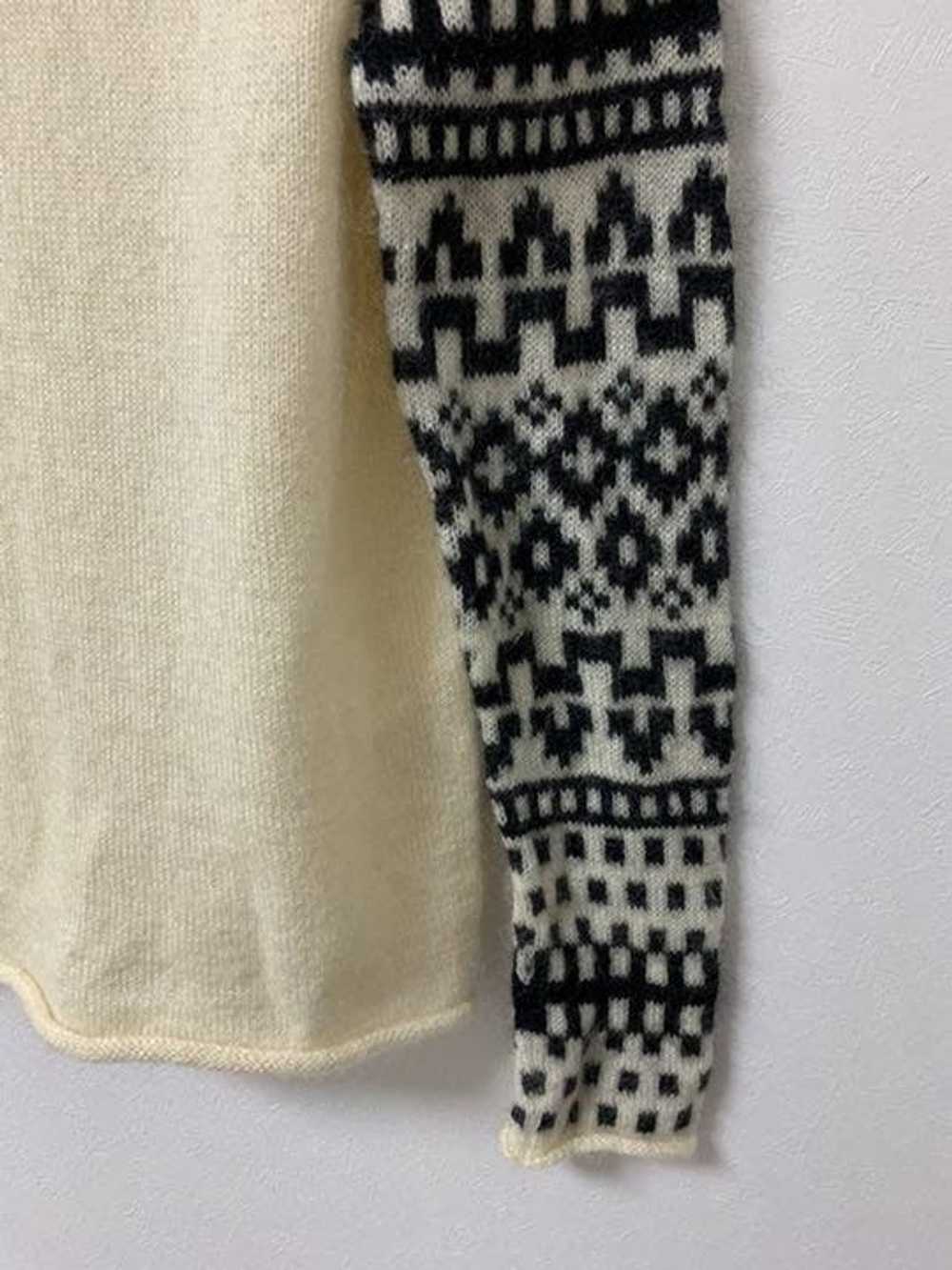 Yohji Yamamoto Mohair Turtleneck Knit Sweater - image 3