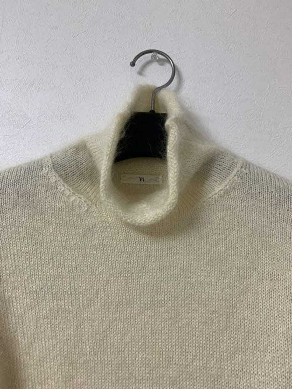 Yohji Yamamoto Mohair Turtleneck Knit Sweater - image 4