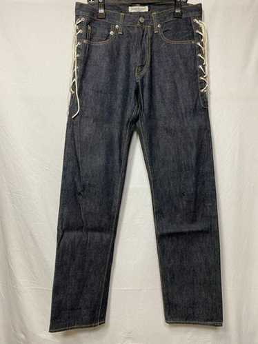 Undercover SS08 Lightning Laced Denim Pants