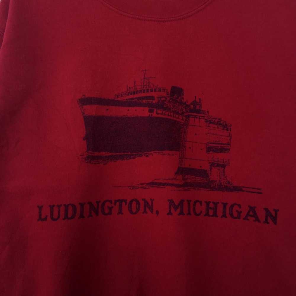 Japanese Brand × Vintage Ludington Michigan Sweat… - image 4