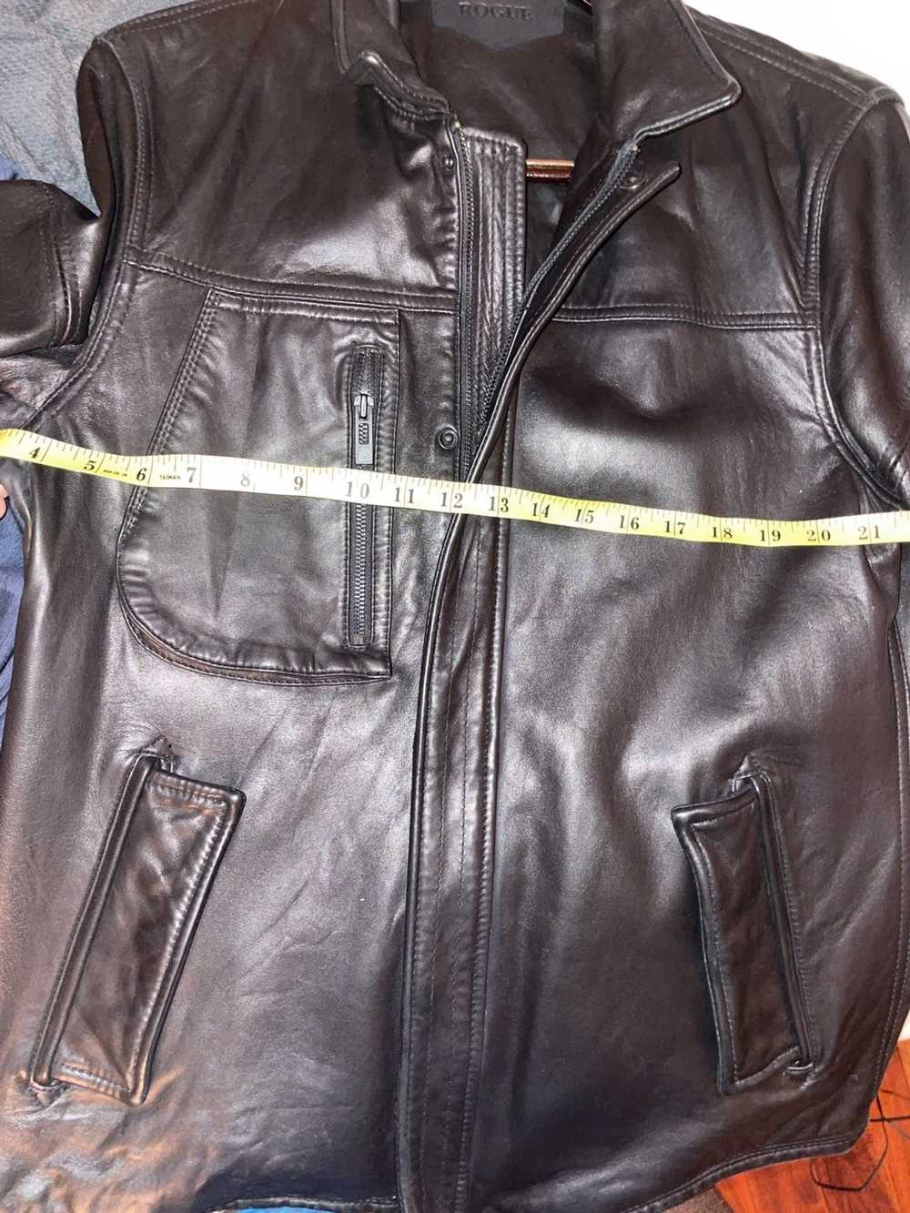 Rogue Leather shirt Jacket - image 12