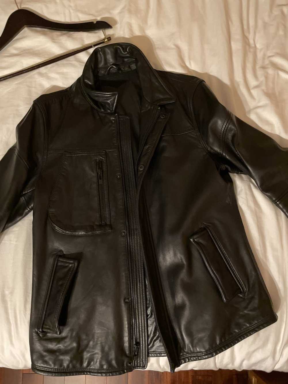 Rogue Leather shirt Jacket - image 3