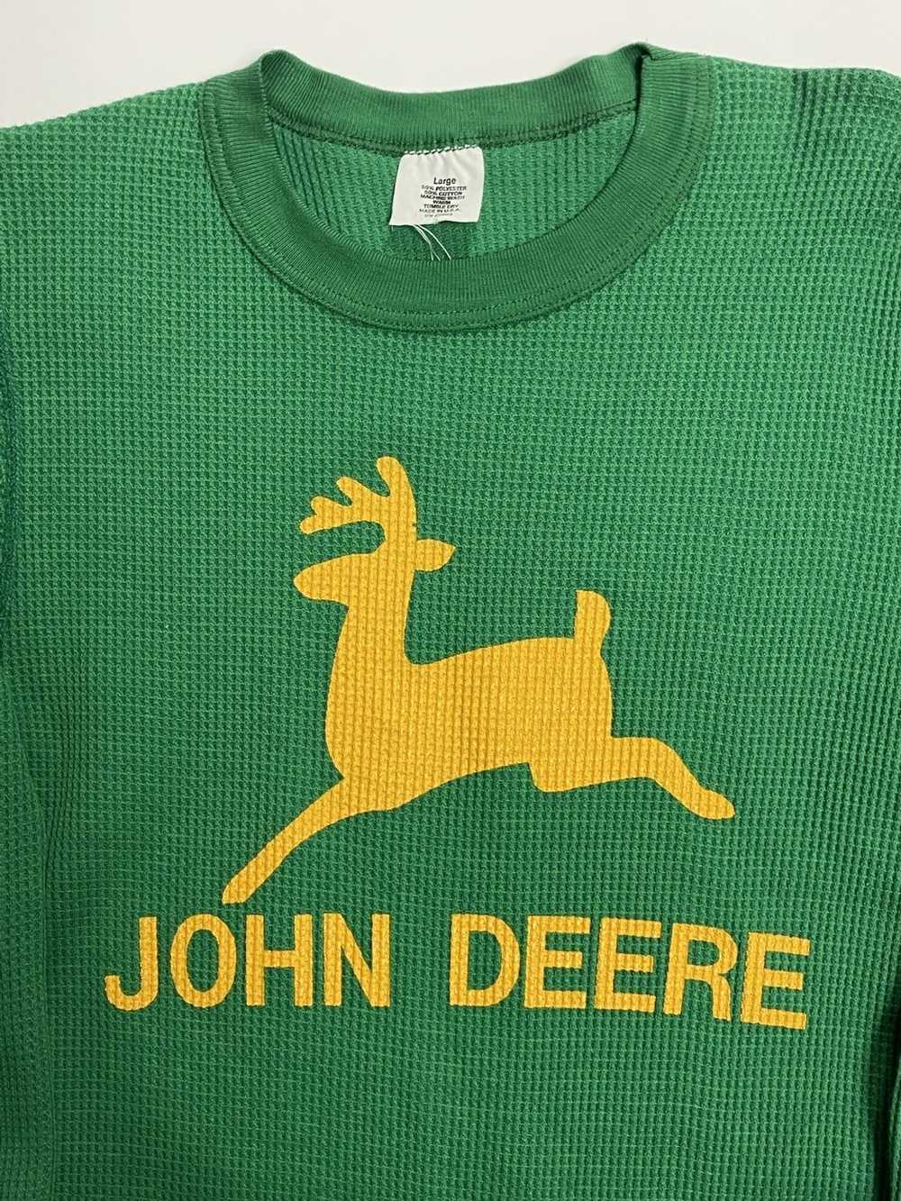 John Deere × Vintage ‘80s John Deere Waffle-knit … - image 2