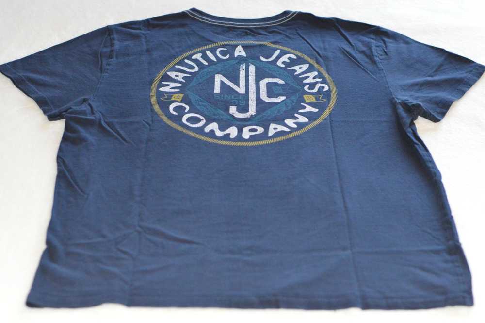 Nautica Nautica Jeans Co Navy Blue NJC 99 Tee - image 1