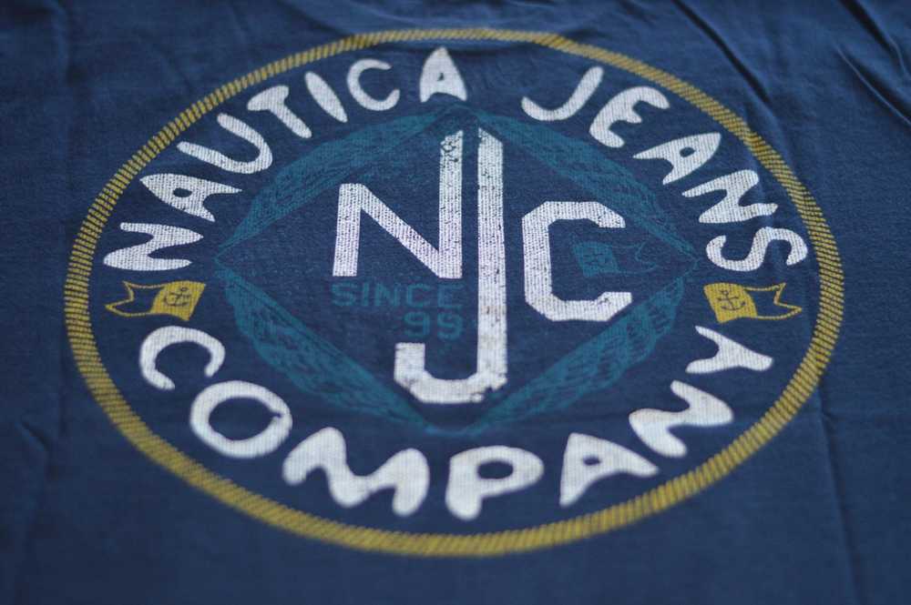 Nautica Nautica Jeans Co Navy Blue NJC 99 Tee - image 2