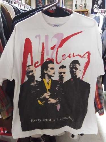 Hanes VIntage U2 Aschtung baby zoo tour t shirt AO