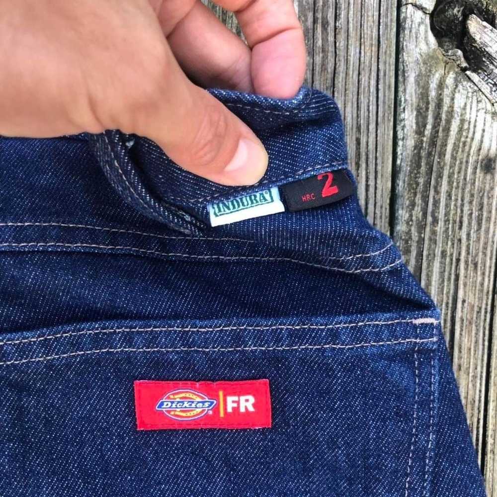 Dickies Vintage dickies dark blue FR (Fire Retard… - image 3