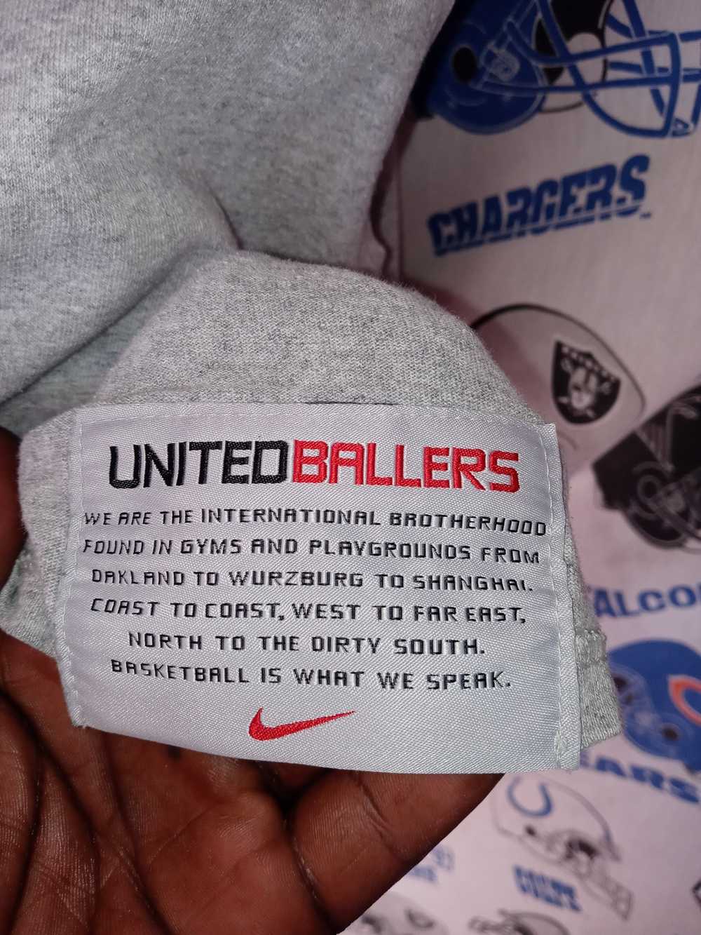 Nike × Vintage 2000s Y2K Nike United Ballers All … - image 3