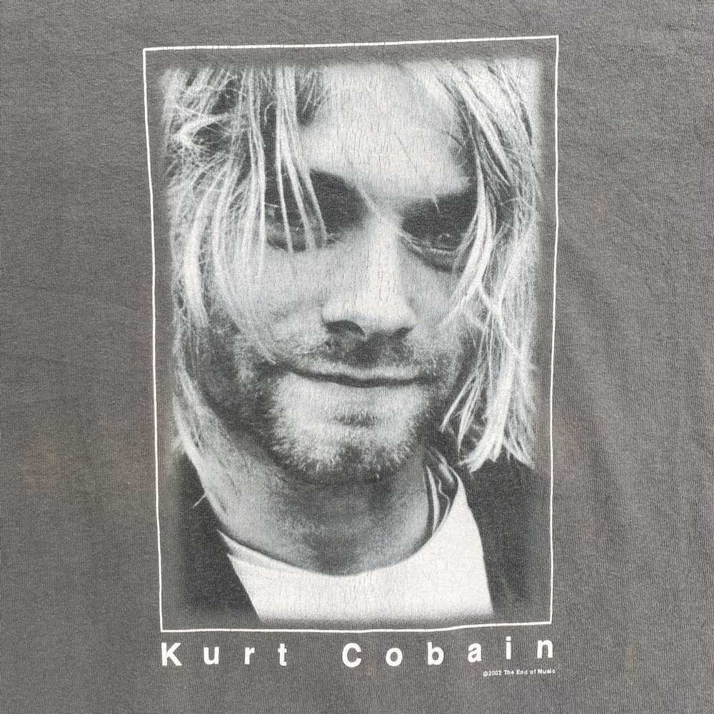 Band Tees × Kurt Cobain × Nirvana Vintage Kurt Co… - image 4