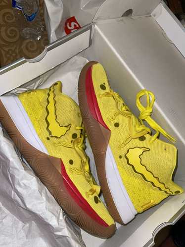 Kid's Spongebob x Nike Kyrie Hoodie in Yellow — Sneaker Shouts