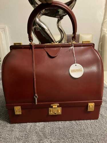 Hermes Sac Mallette Leather Jewelry Box Travel Cas