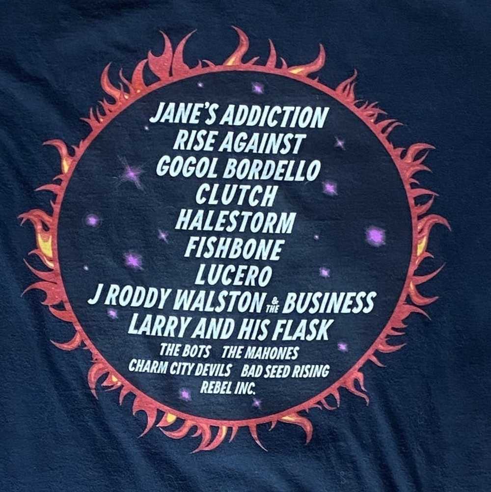 Tour Tee × Vintage Jane’s Addiction, Rise Against… - image 1