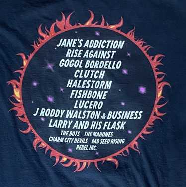 Tour Tee × Vintage Jane’s Addiction, Rise Against… - image 1