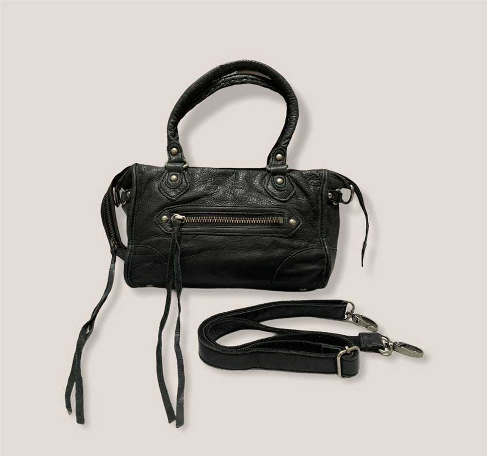 Bag × Japanese Brand Moussy Leather bag - Vintage… - image 1