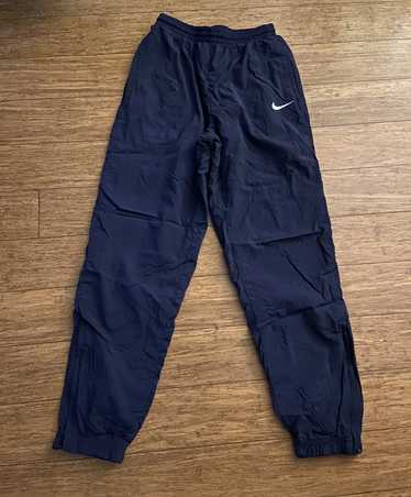 Vintage Nike Joggers Track Pants Deadstock Jogging Pants 90s Classic Logo  Joggers Silky Black Sweatpants 