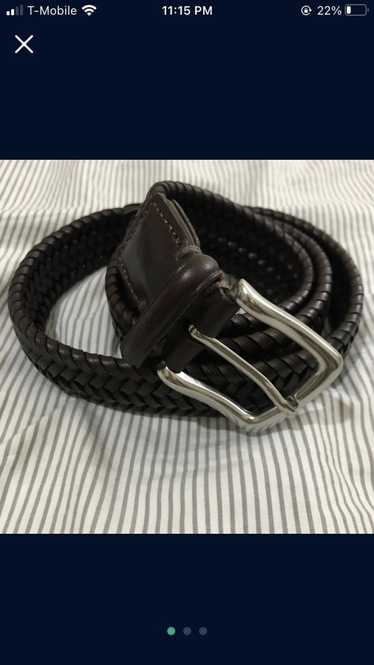 Idk Brown Leather Belt