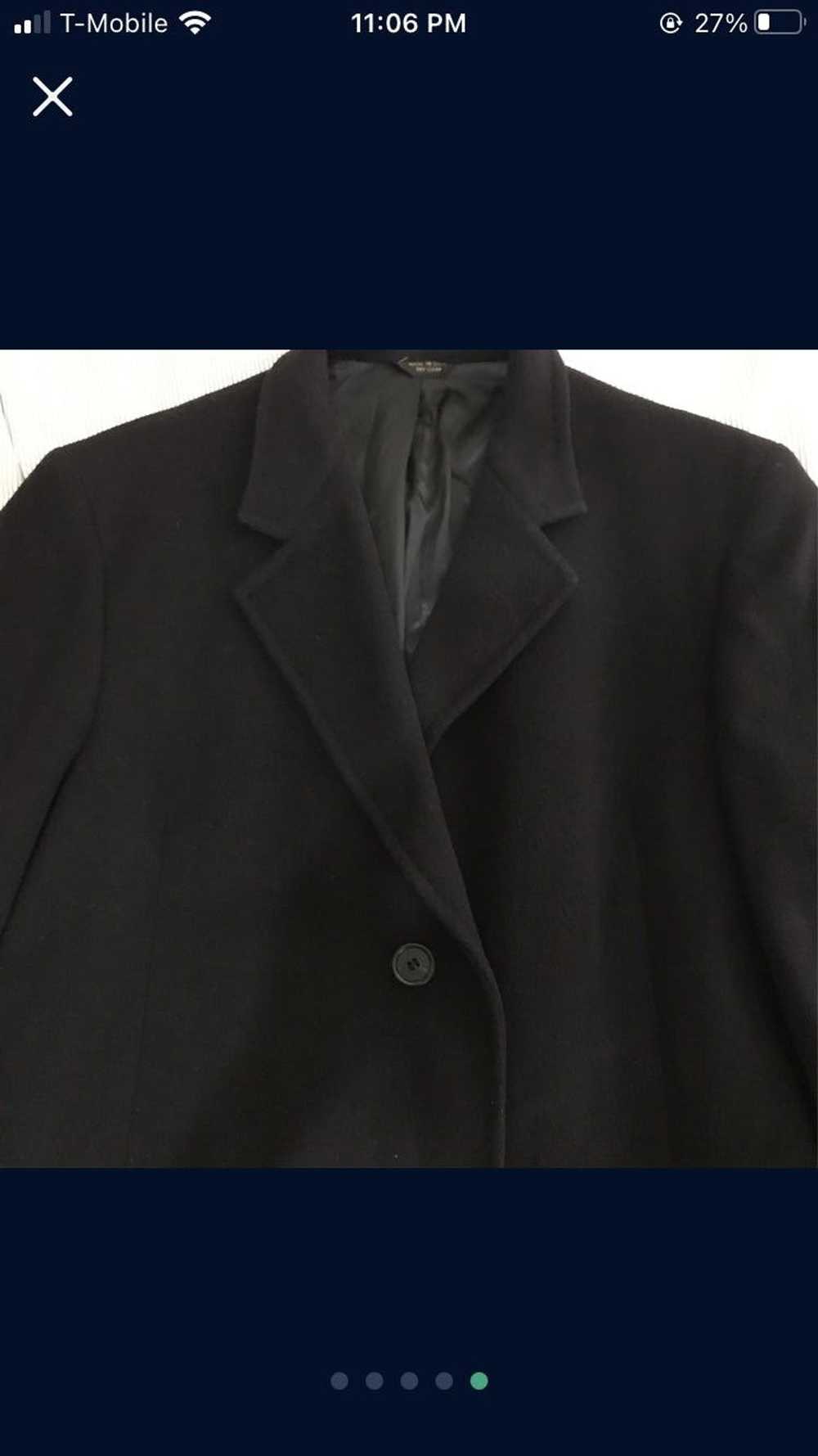 Daks London Daks Black Long Coat XL - image 5