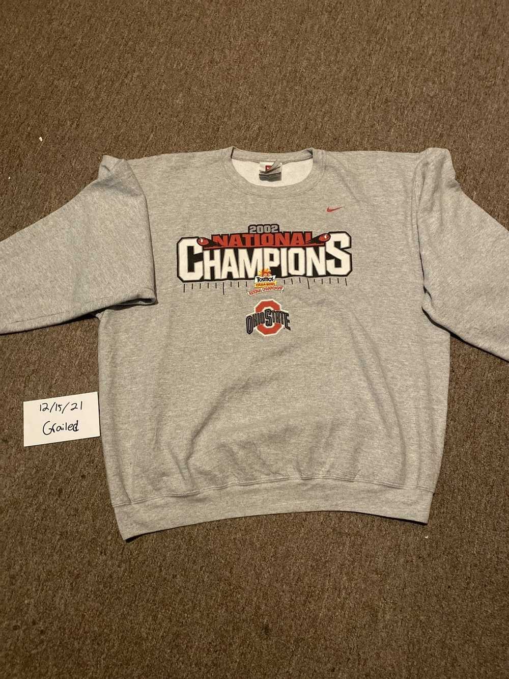 Nike × Vintage 2002 Ohio State National Champions… - image 1