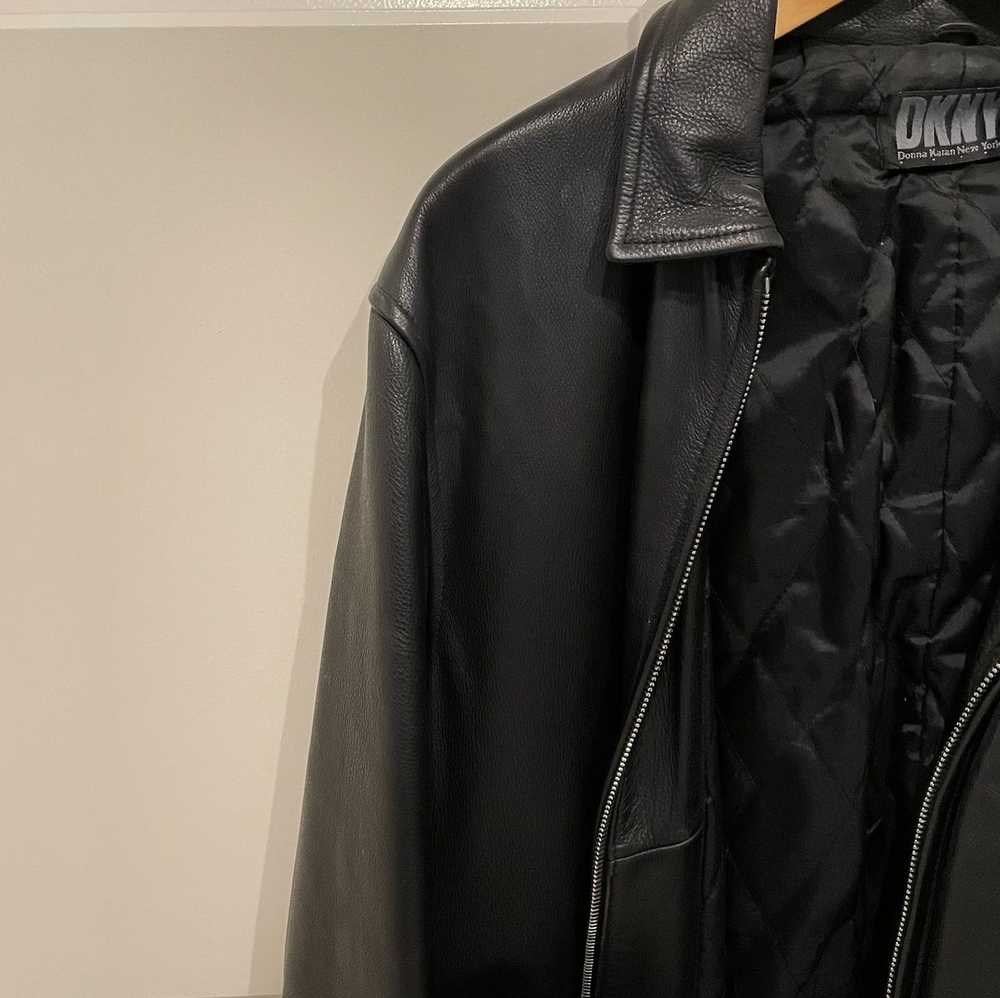 DKNY DKNY Leather Jacket - image 2
