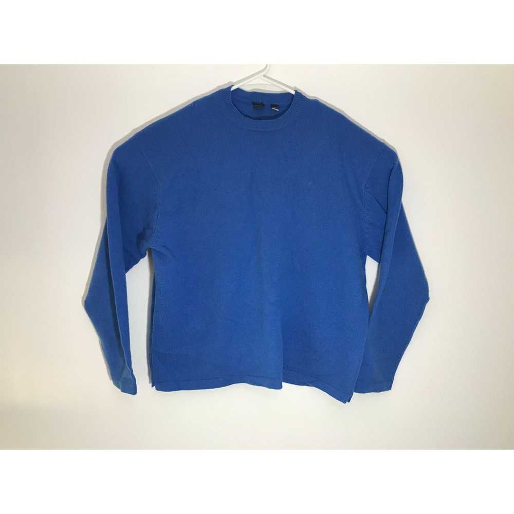 Gap Vintage Gap Lambs Wool Mens XL Blue Sweater *6 - image 1