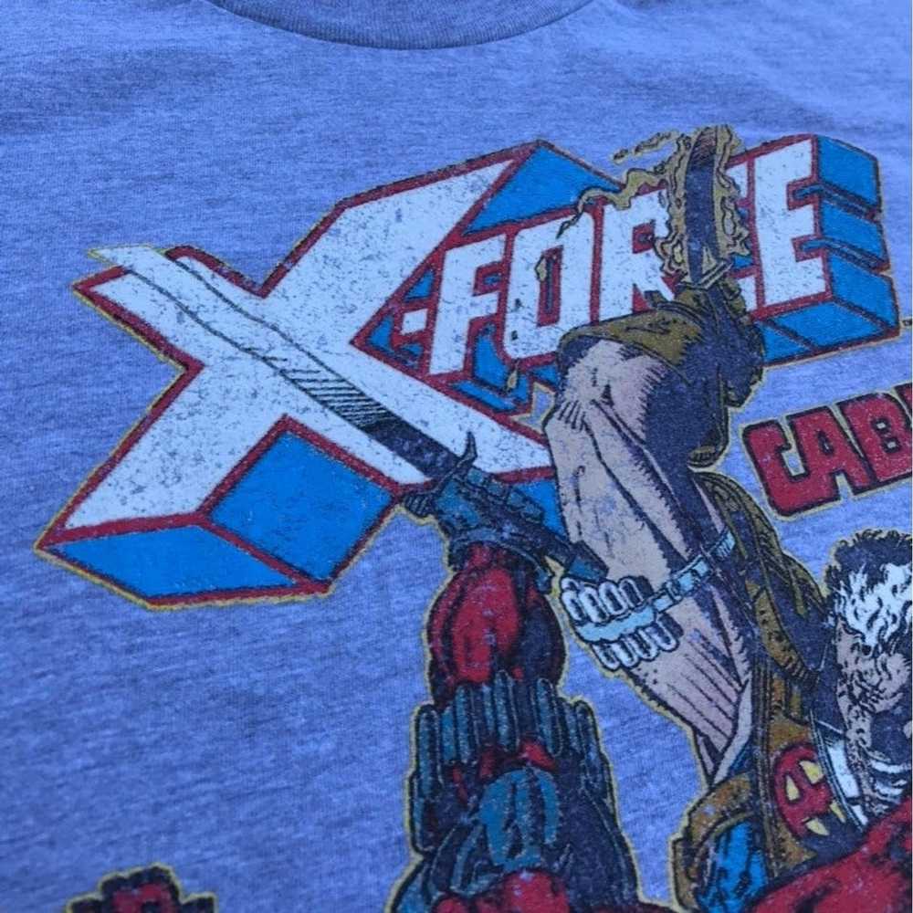 Vintage Marvel XFORCE "Deadpool Fights Cable" Com… - image 3