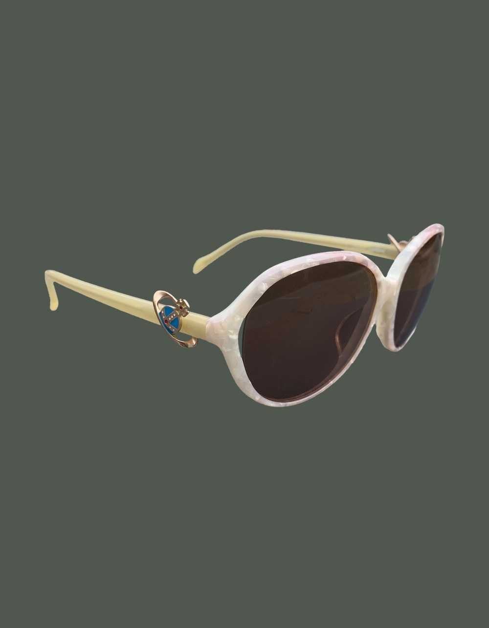 Vivienne Westwood Pearl 3D Orb Sunglasses - image 1