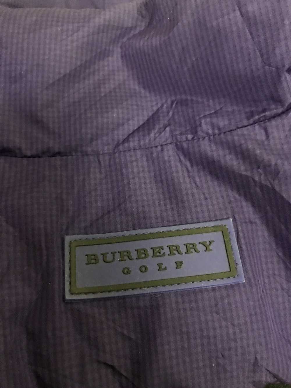 Burberry Vintage!! Burberry Golf Zipper Vest - image 9